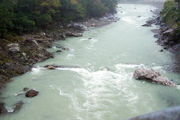 落滝橋からの写真