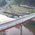 岩井橋付近の川の様子