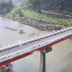 岩井橋付近の川の様子