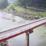 岩井橋付近の川の様子