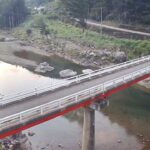 岩井橋付近の川の様子