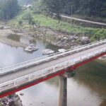 岩井橋付近の川の様子