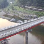 岩井橋付近の川の様子