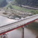 岩井橋付近の川の様子