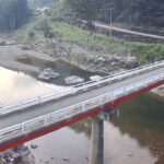 岩井橋付近の川の様子