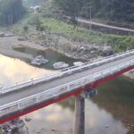 岩井橋付近の川の様子