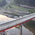 岩井橋付近の川の様子