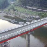 岩井橋付近の川の様子