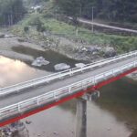 岩井橋付近の川の様子