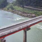 岩井橋付近の川の様子