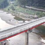 岩井橋付近の川の様子