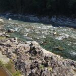 大熊谷出合上流付近の川の様子