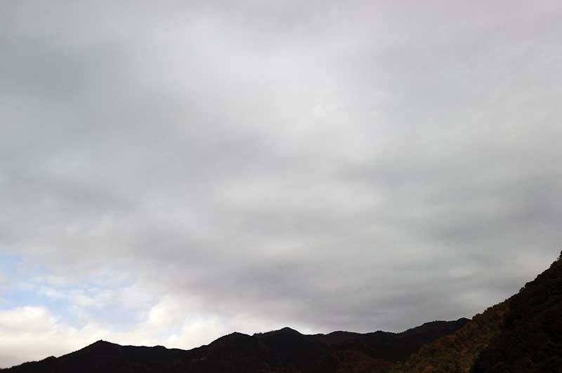 12月13日の空の様子