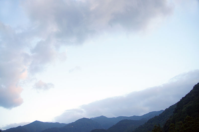 8月2日の空の様子