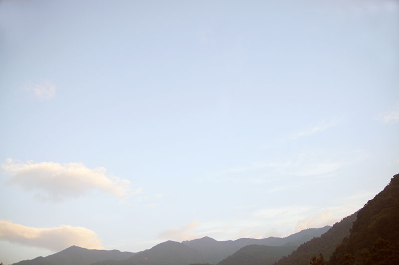 8月5日の空の様子