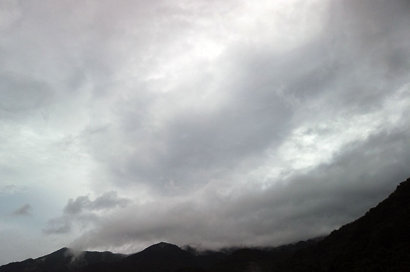 8月11日の空の様子