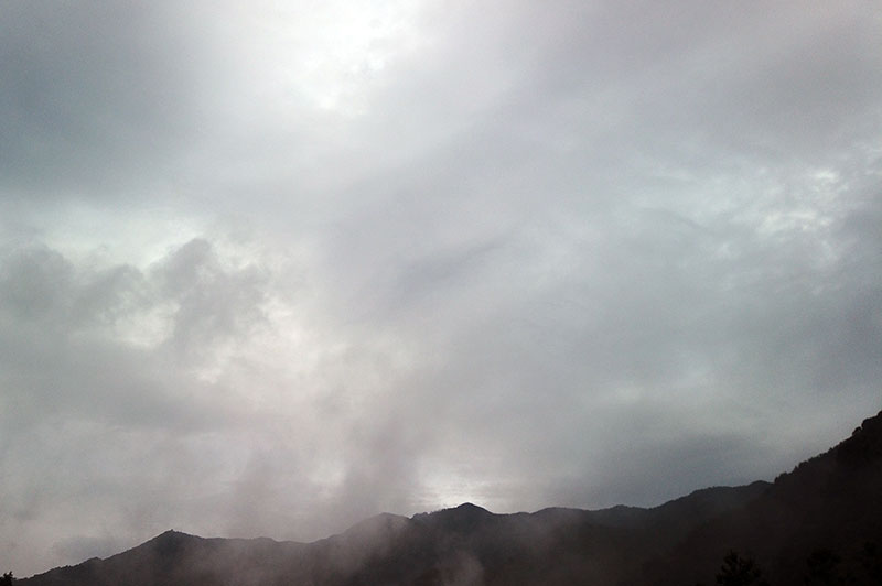 8月12日の空の様子