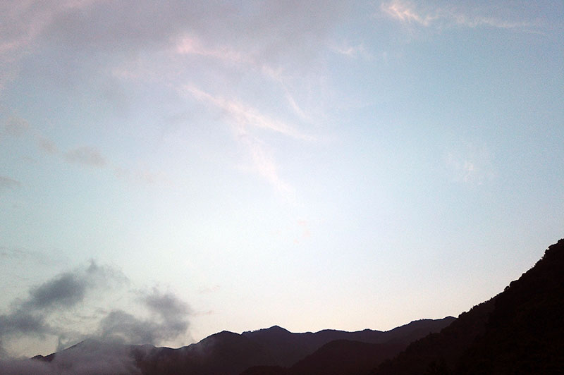 8月17日の空の様子