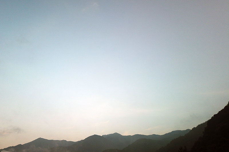 8月25日の空の様子