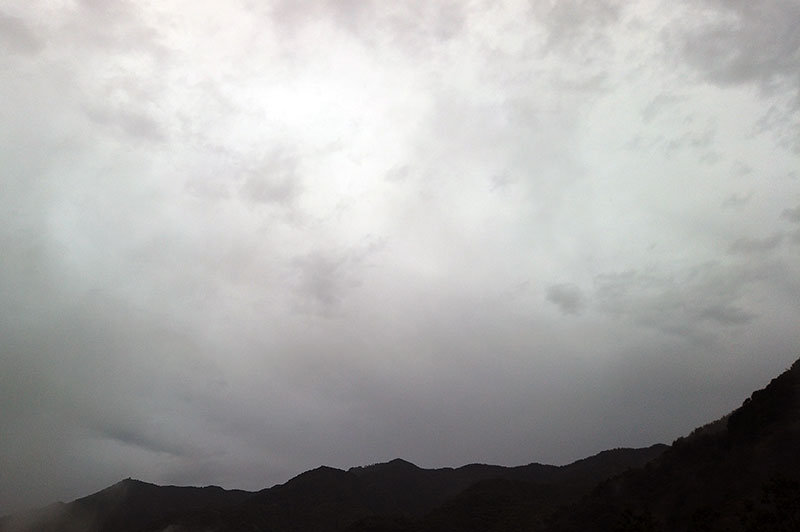 9月11日の空の様子