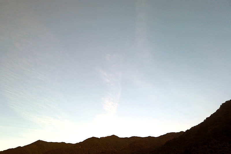 9月22日の空の様子