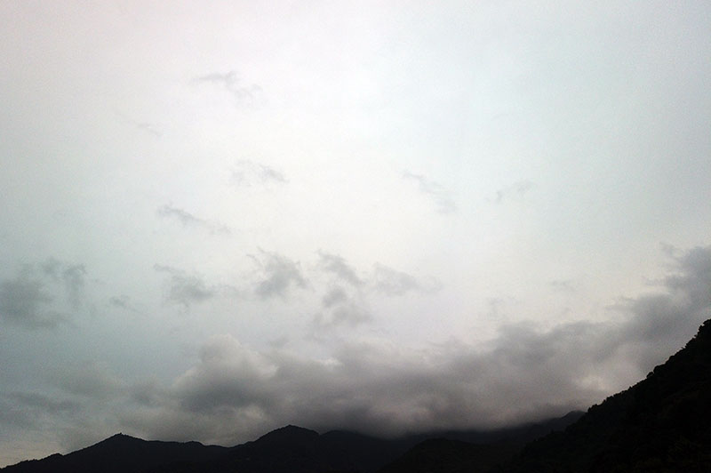 10月3日の空の様子