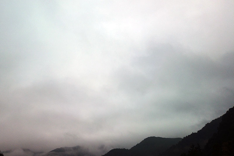 11月9日の空の様子