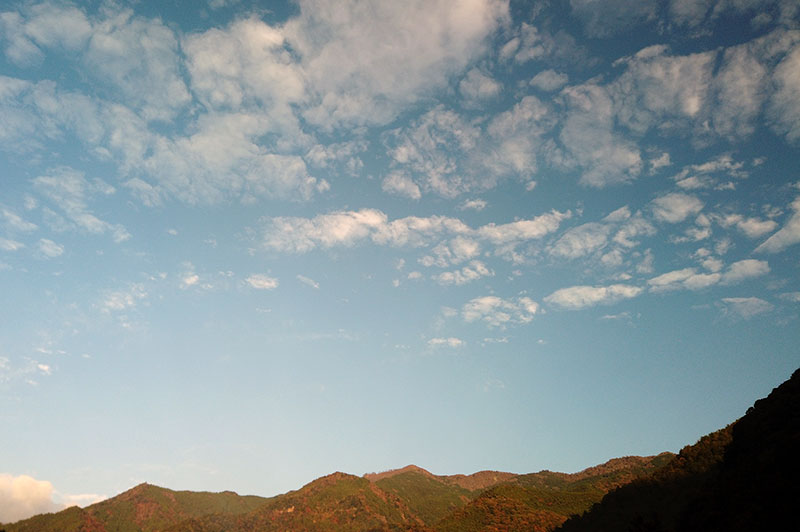 11月21日の空の様子