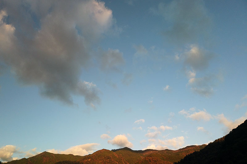 11月22日の空の様子