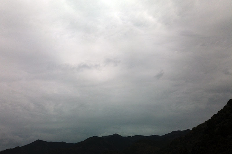 11月25日の空の様子