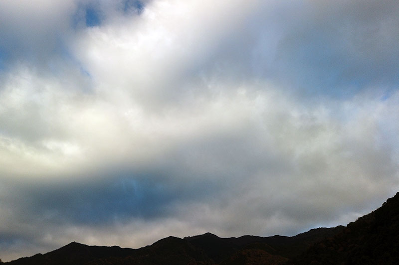 11月29日の空の様子