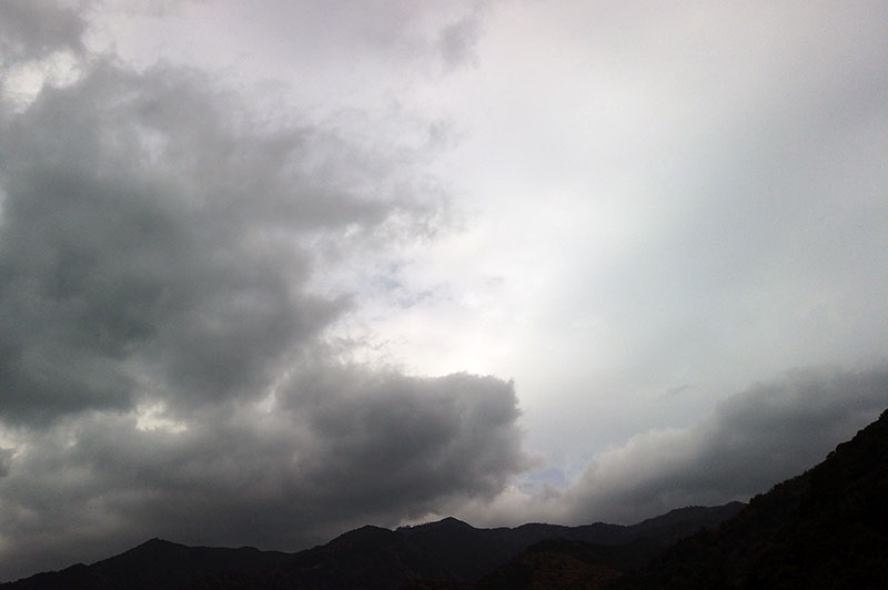 12月3日の空の様子