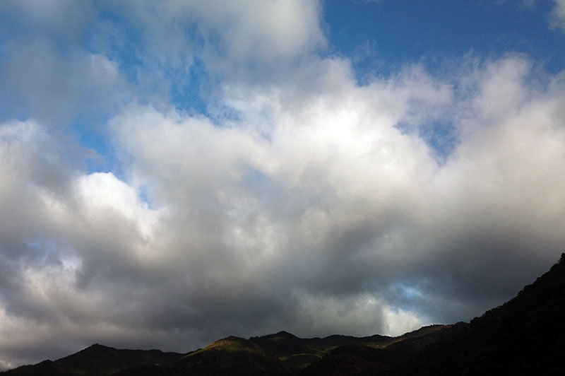 12月12日の空の様子