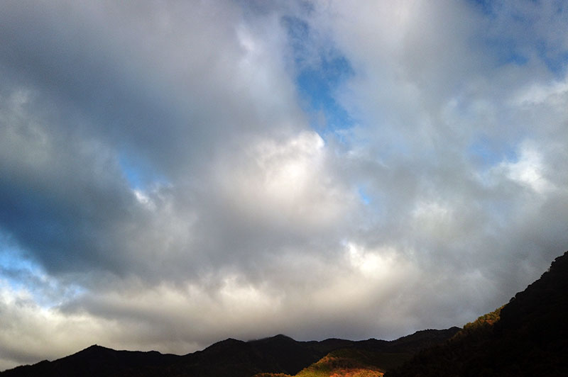 12月18日の空の様子