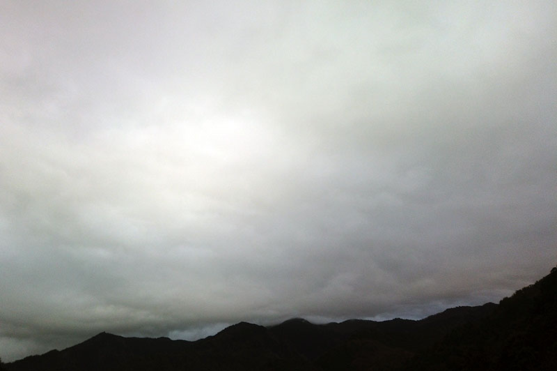 12月23日の空の様子