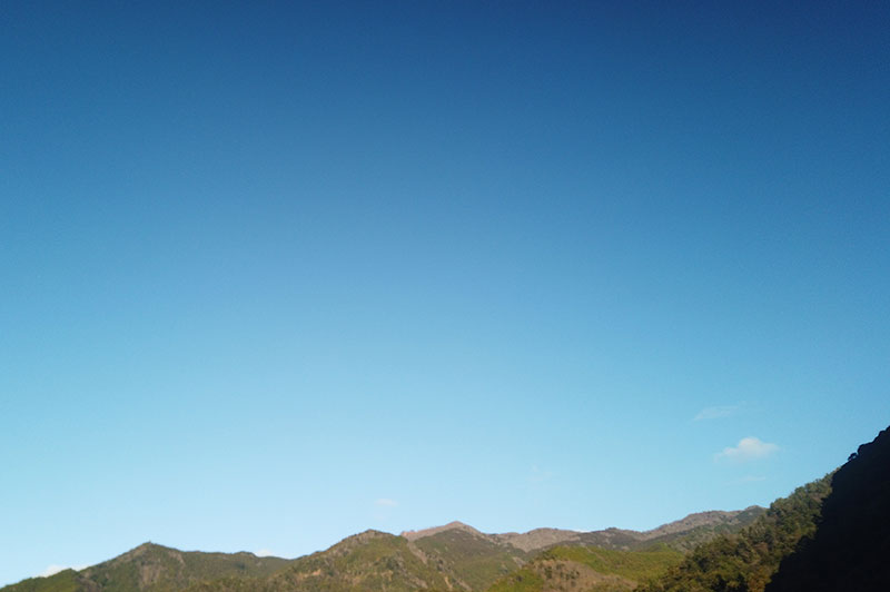 12月28日の空の様子