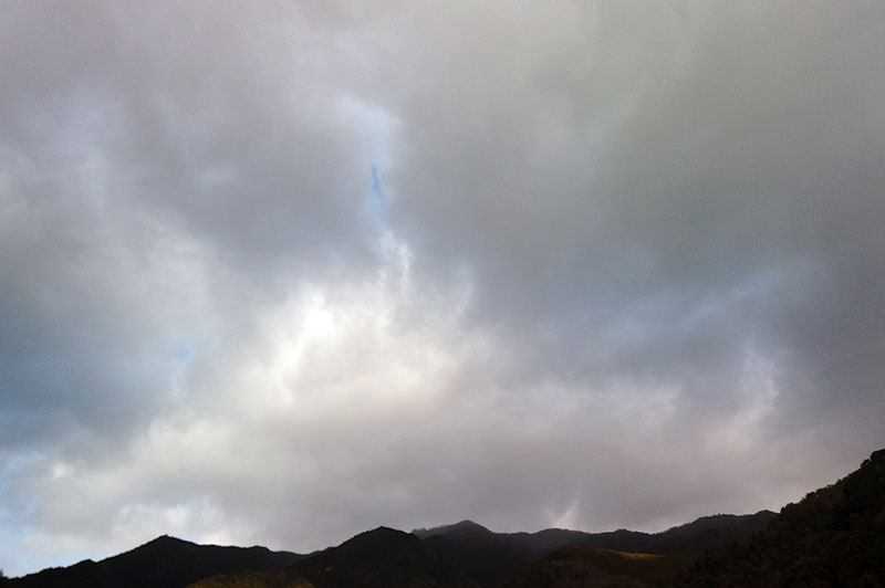 1月2日の空の様子