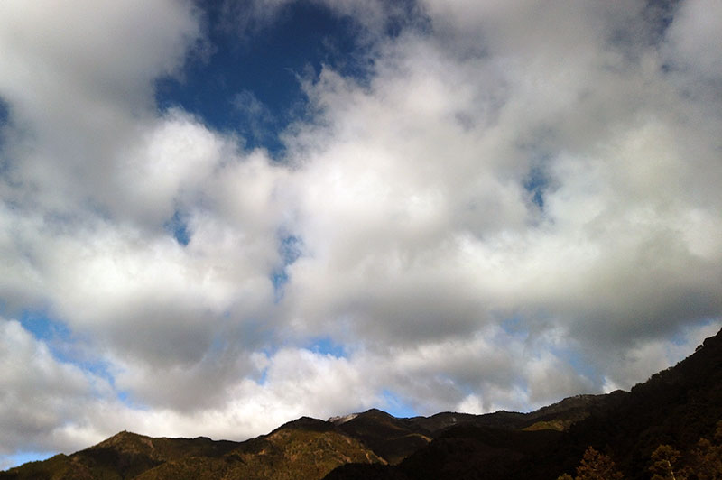 1月3日の空の様子