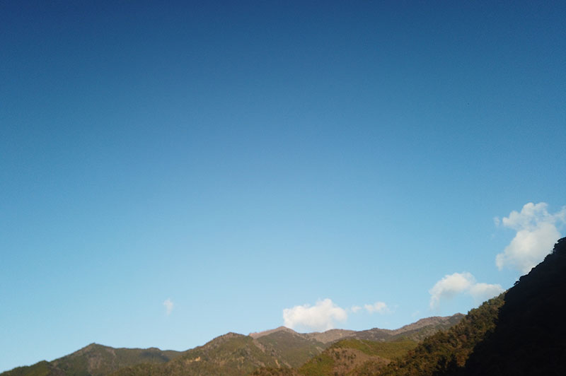 1月8日の空の様子