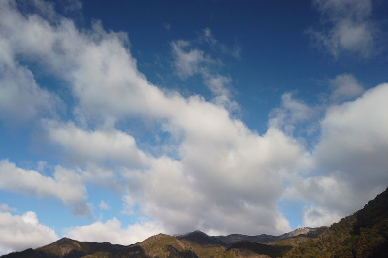 1月9日の空の様子