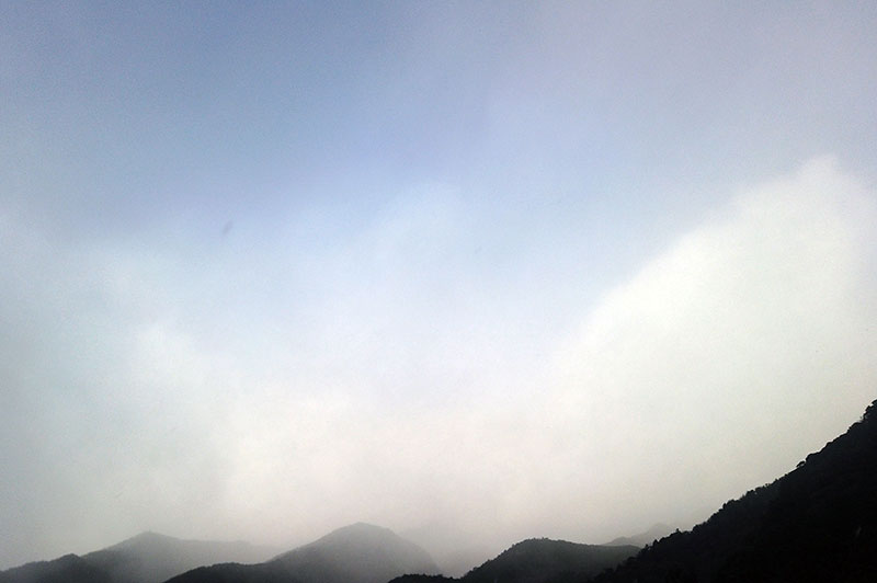 1月11日の空の様子