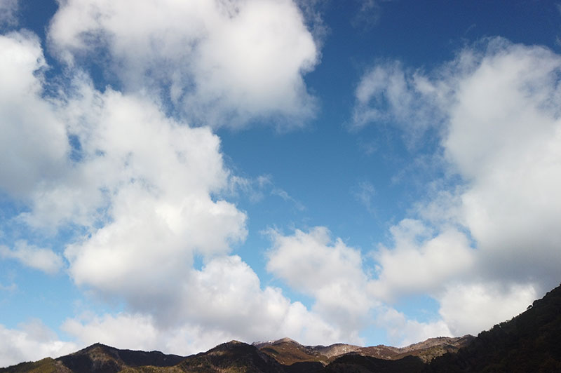 1月28日の空の様子