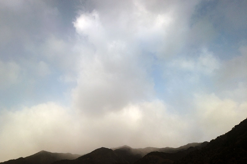 1月30日の空の様子