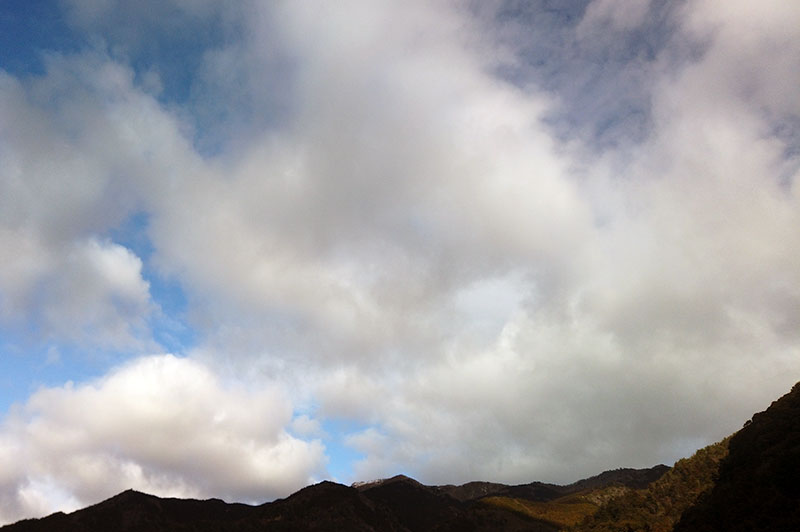 1月31日の空の様子