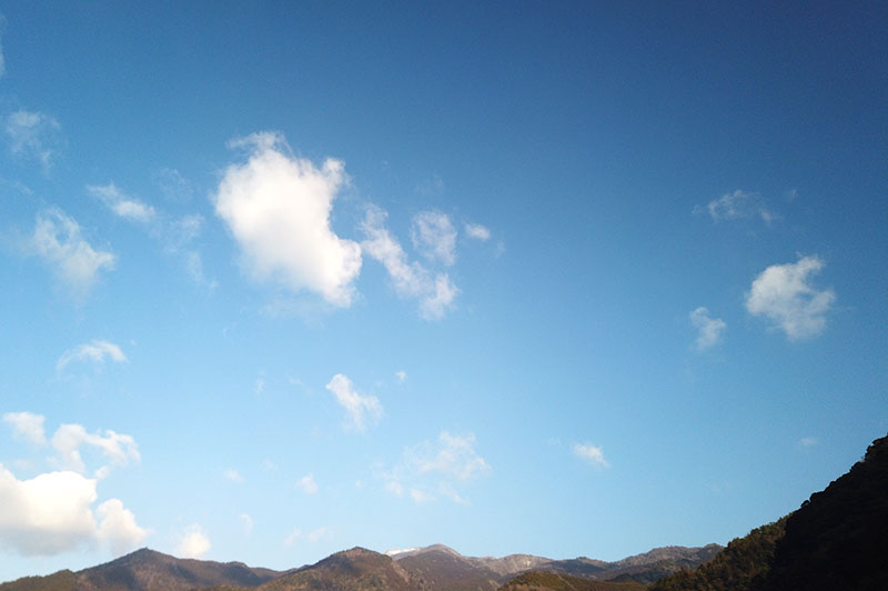 2月12日の空の様子