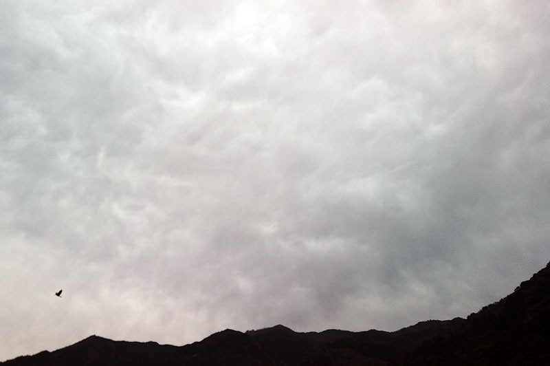 2月20日の空の様子